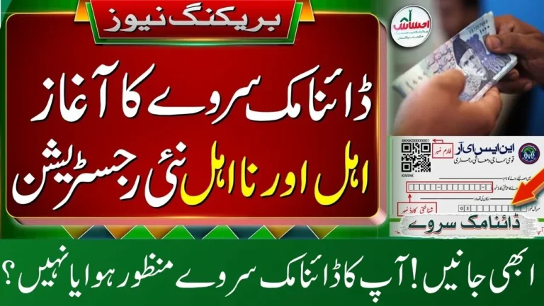 BISP Dynamic Survey Update 2025 – New Registration & Verification via 8171 Portal